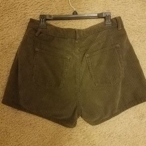 Corduroy skort
